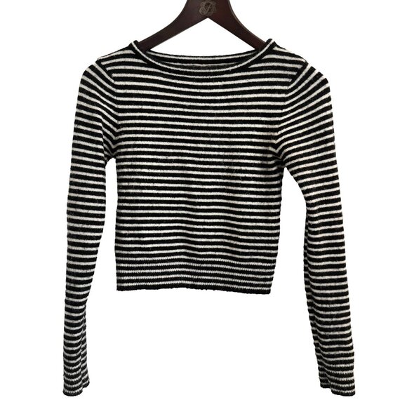 🖤 Amuse Society Wool-Blend Stretch Knit Sweater | Size S - Picture 3 of 6